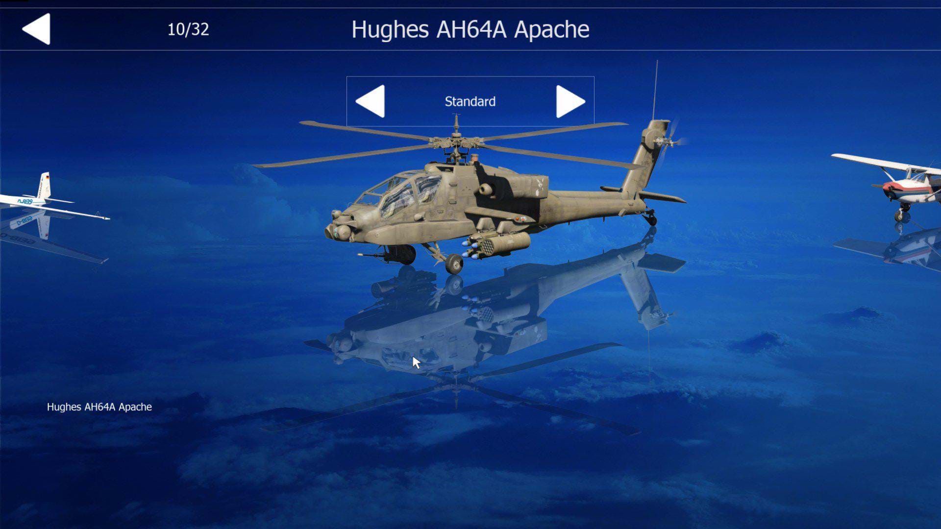 Freeware AH-64A Apache for Aerofly FS2