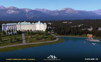 Frank Dainese and Fabio Bellini released Banff National Park UHD for X-Plane