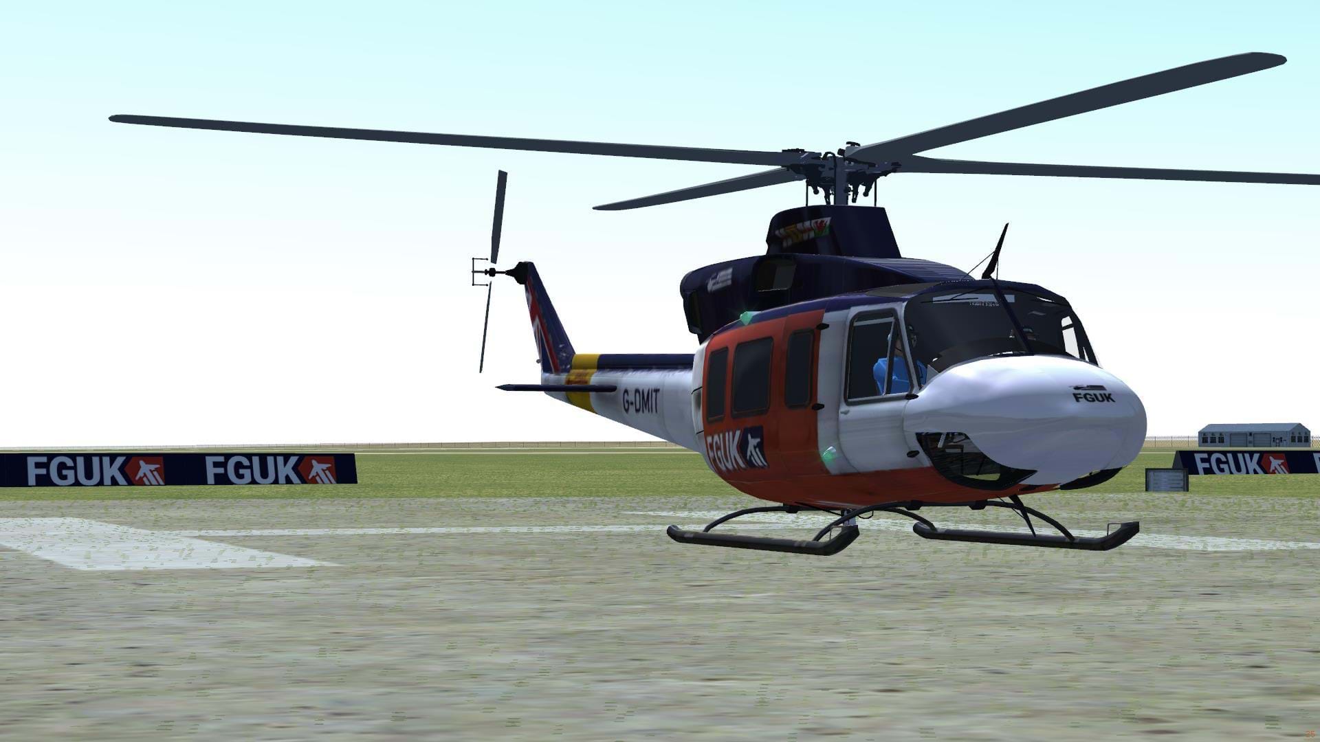 FGUK Bell 412 for FlightGear