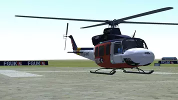 FGUK released version 1.1 of the Bell 412 for FlightGear