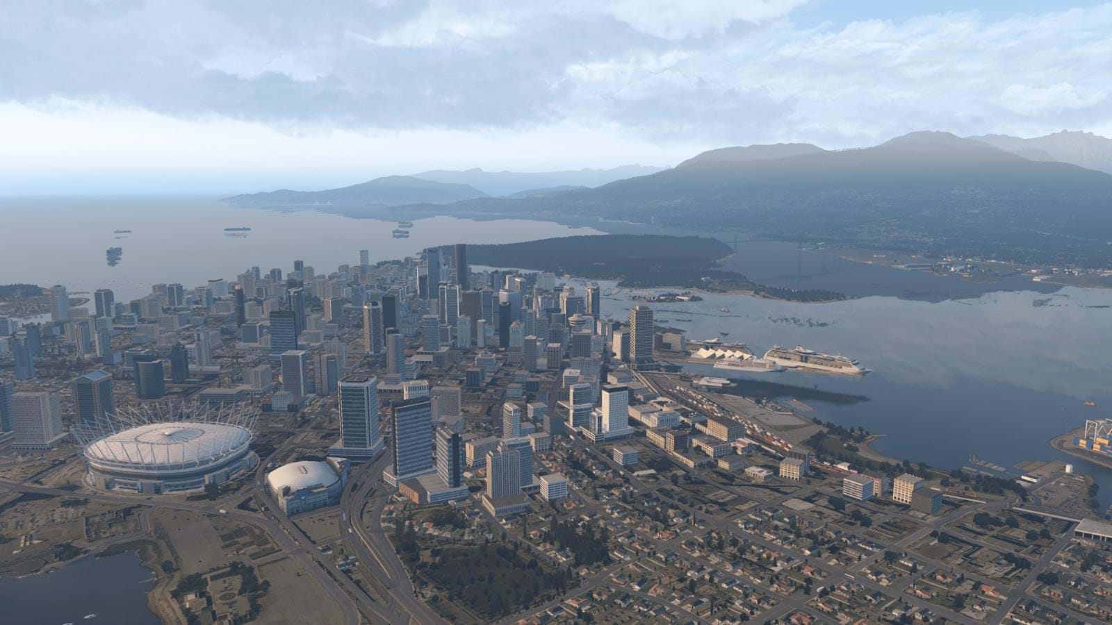 Canada4XPlane Vancouver City for X-Plane