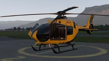 HSF/Rotorsim show off utility and passenger versions of the EC-135 for X-Plane