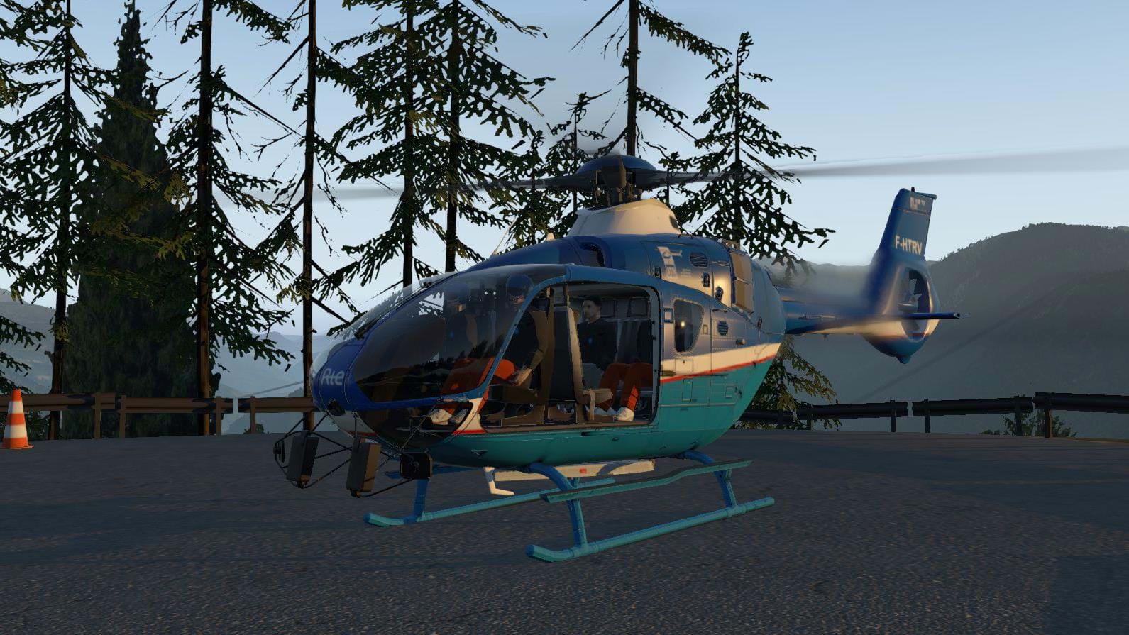 HSF/Rotorsim EC-135 for X-Plane