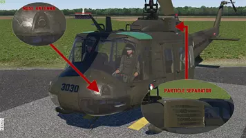Get some optional parts for the Nimbus UH-1 for X-Plane