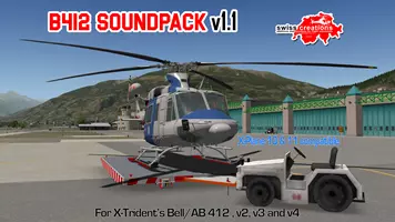 Swisscreations released X-Trident B412 sound mod for X-Plane