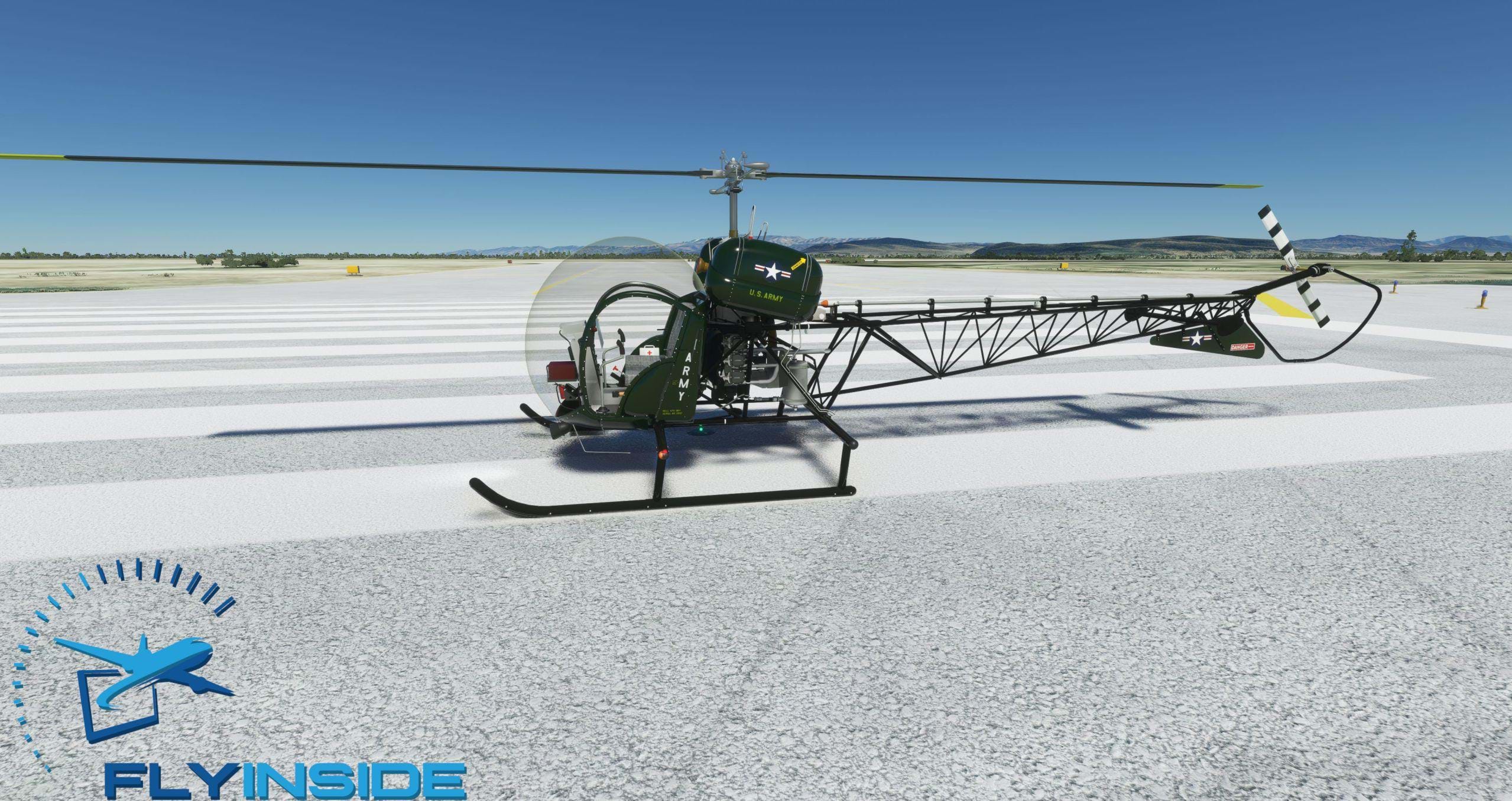 FlyInside Bell 47 for MSFS