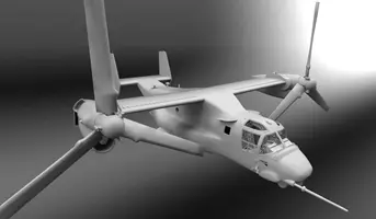 AOA Simulations updates 3D model of MV-22B Osprey, shows progress
