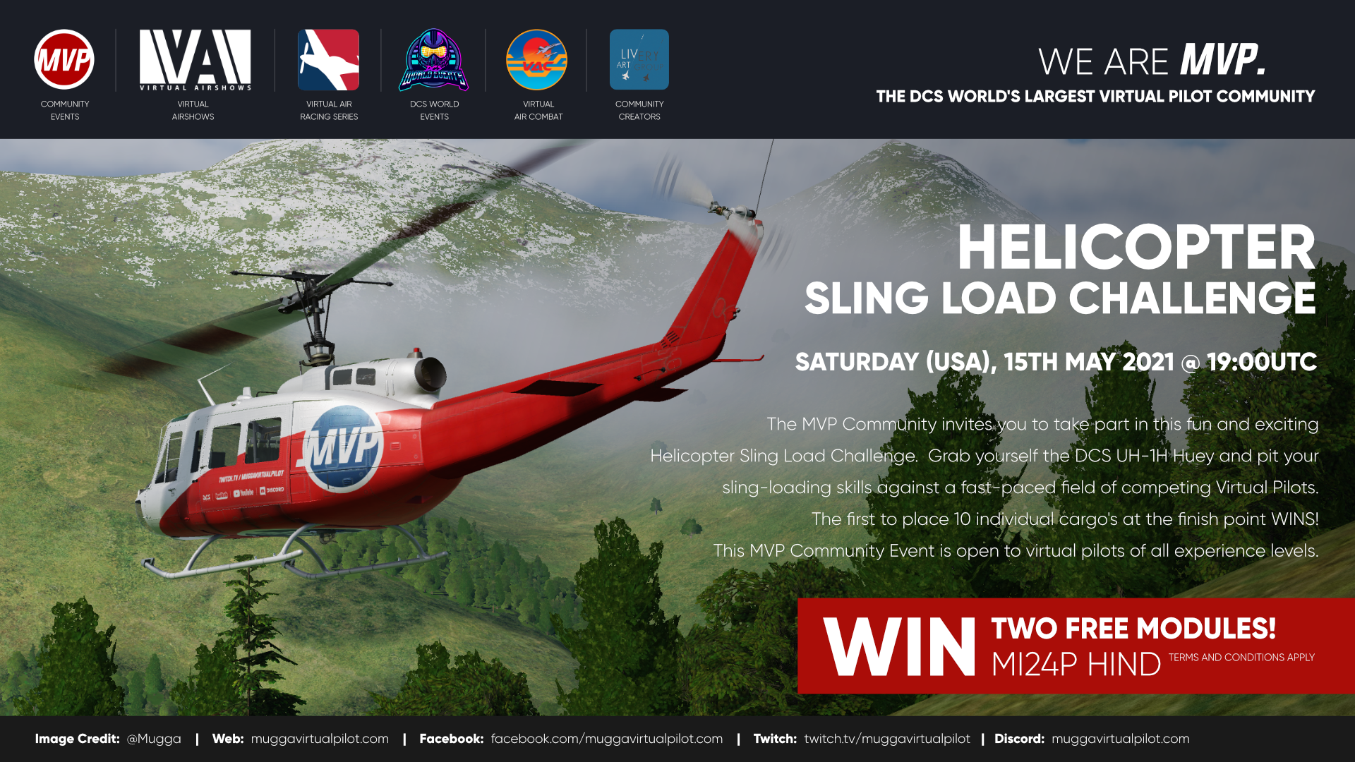 MVP DCS Helicopter Sling Load Challenge
