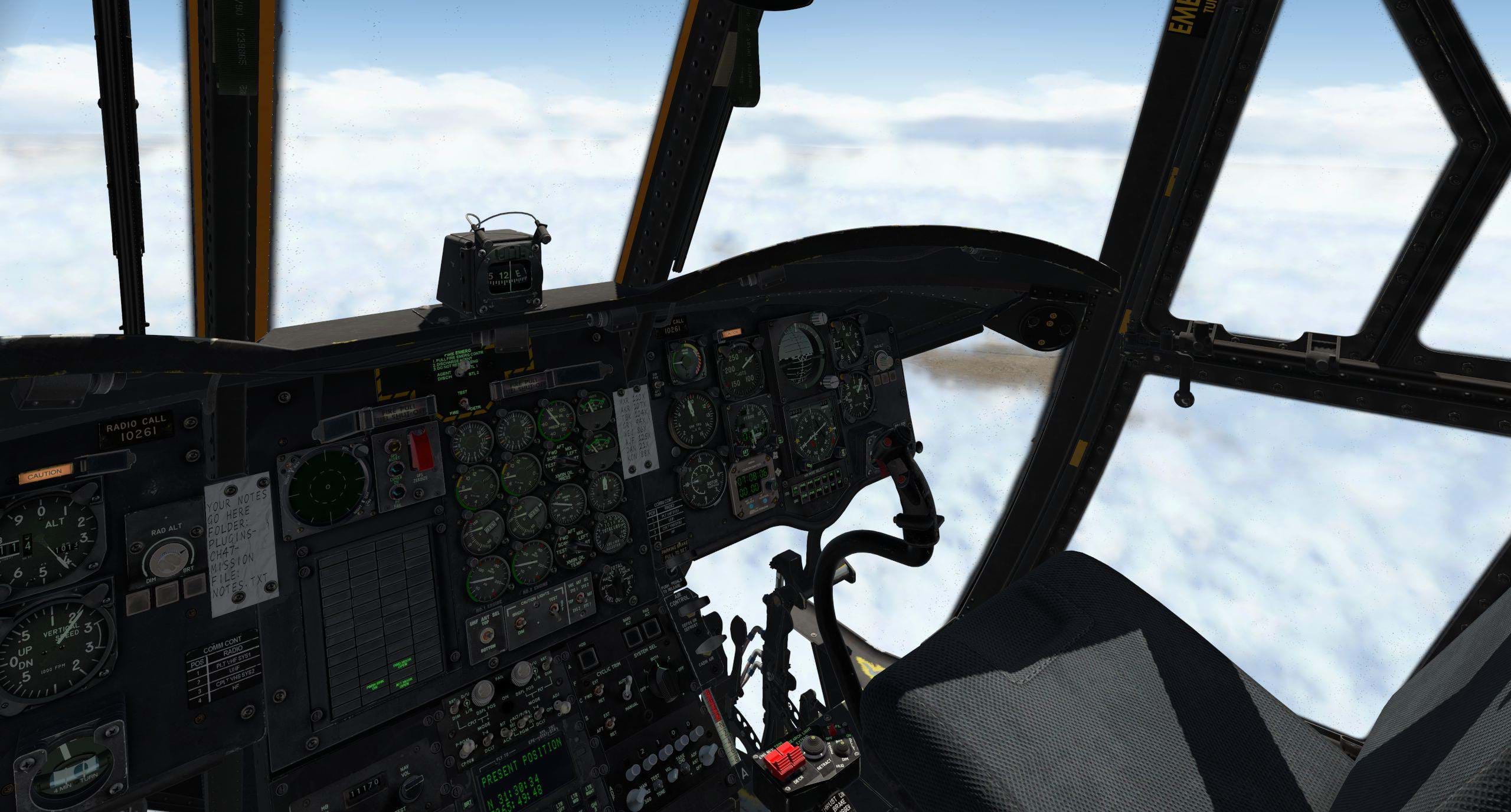 X-Trident CH-47D Chinook for X-Plane