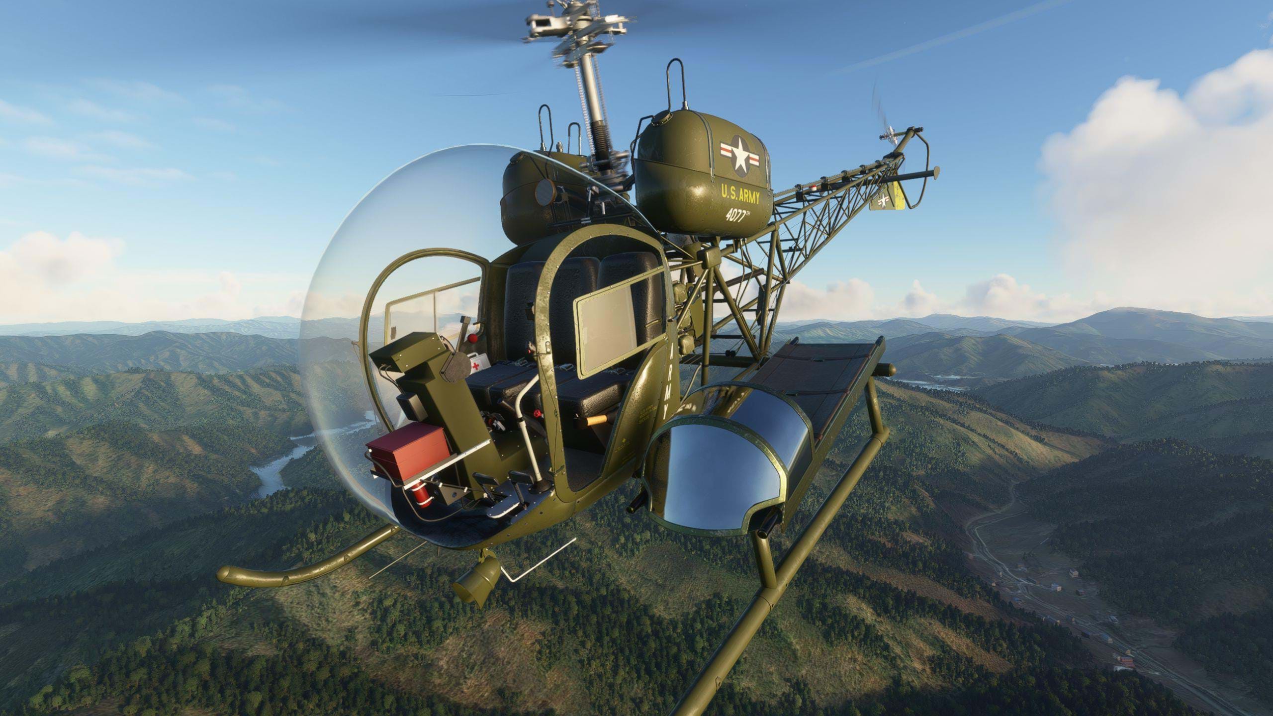 FlyInside Bell 47-G2 for MSFS