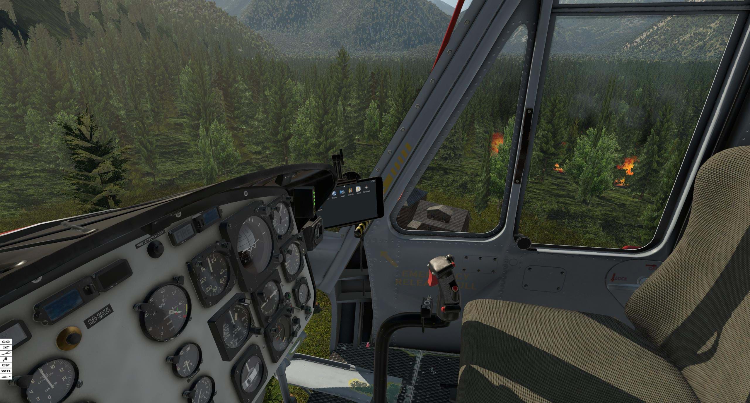 Nimbus Simulations civilian UH-1 for X-Plane