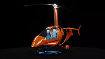 BlueMesh announced development of autogyro for Microsoft Flight Simulator
