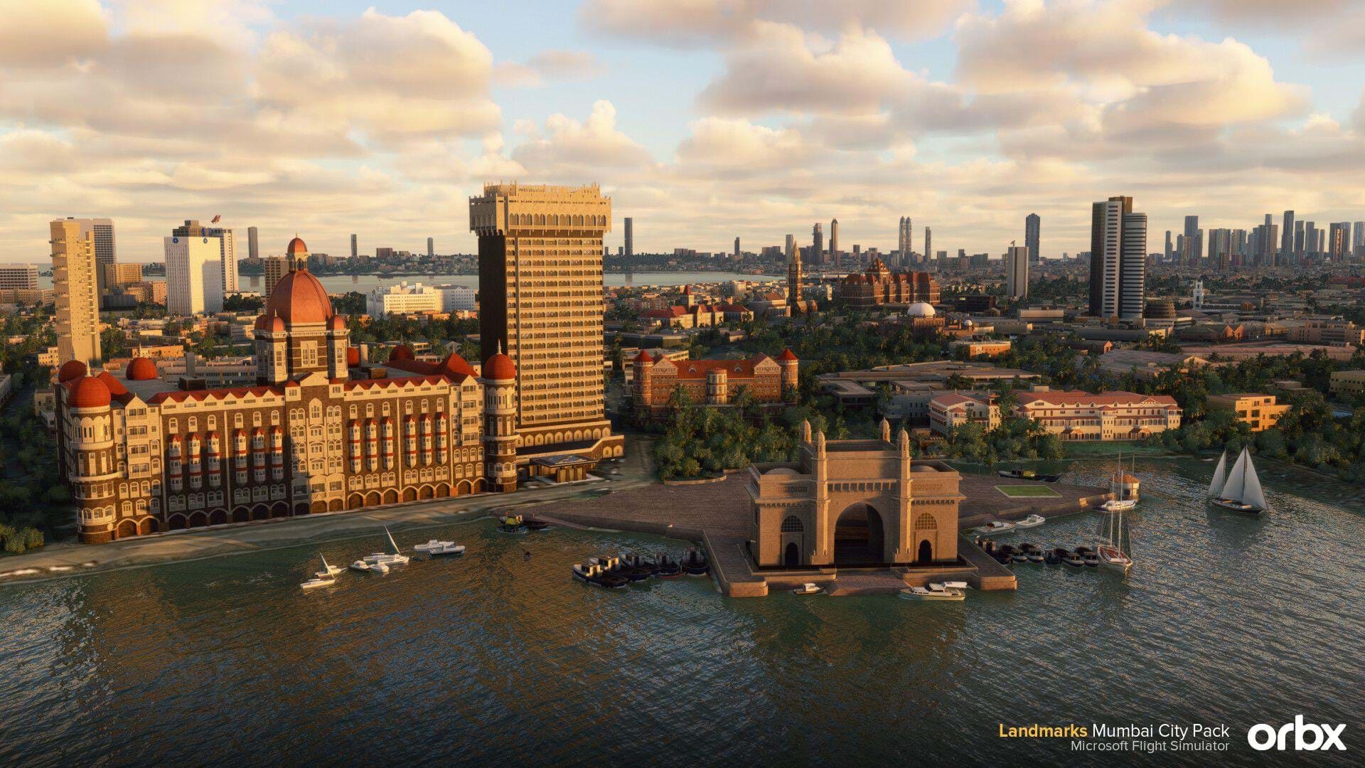 Orbx Landmarks Mumbai City Pack for Microsoft Flight Simulator