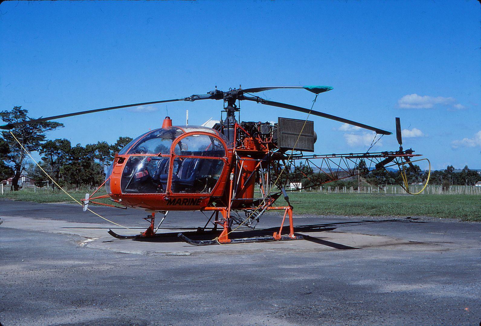 Marine Helicopters Lama with sand filters fitted