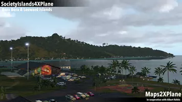Maps2XPlane’s Society Islands XP - Bora Bora & Leeward Islands for X-Plane released