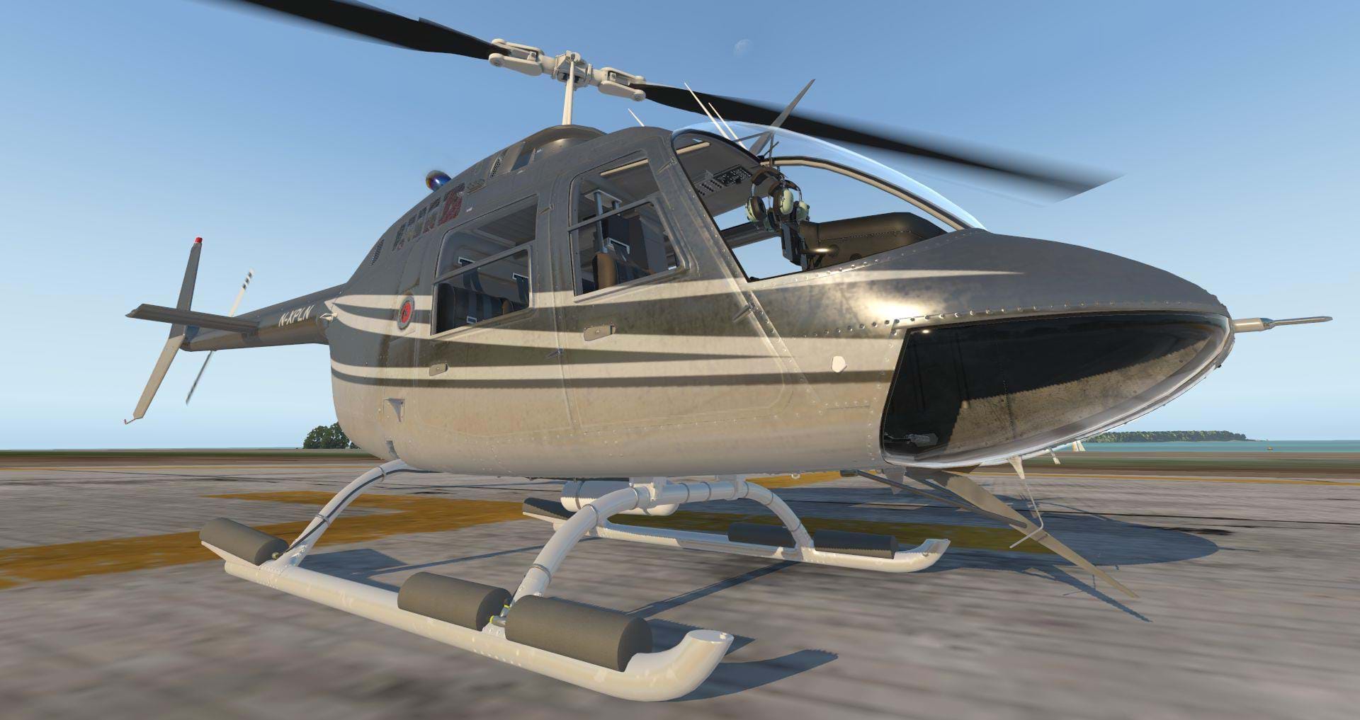Cowan Simulation Bell 206 JetRanger for X-Plane