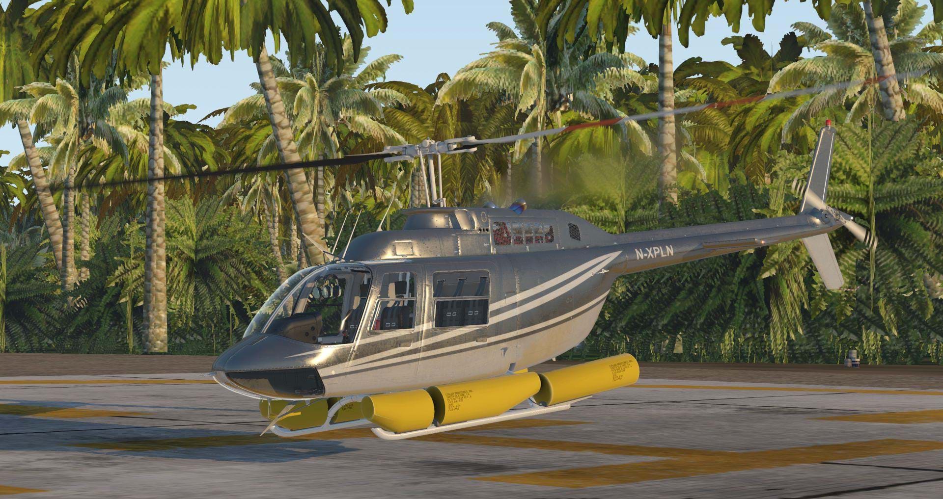 Cowan Simulation Bell 206 JetRanger for X-Plane