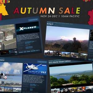 Steam Autumn Sale – get X-Plane, Aerofly FS2 and ARMA 3 at a discount (plus DCS modules)