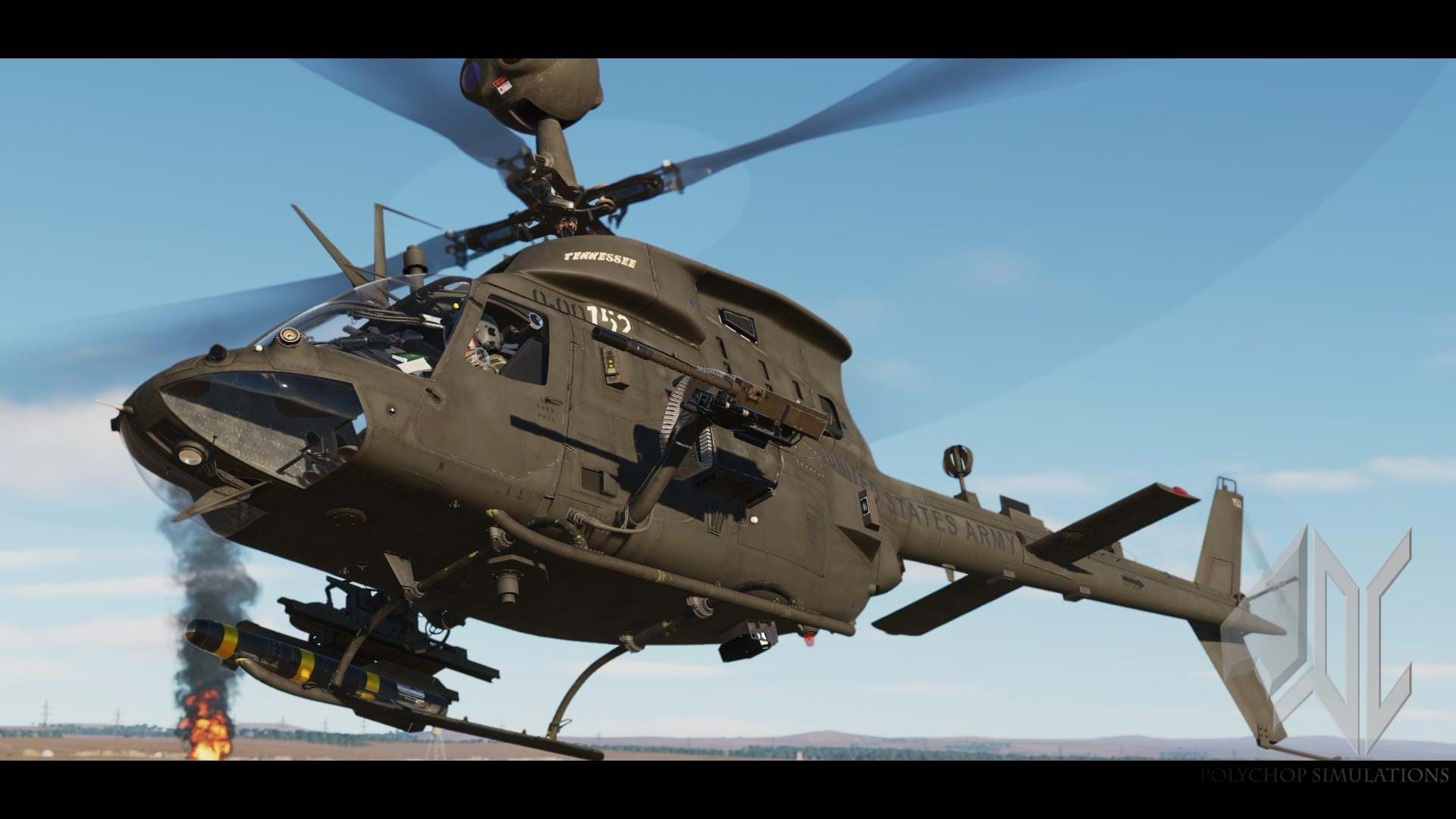 Polychop Simulations OH-58D Kiowa Warrior for DCS