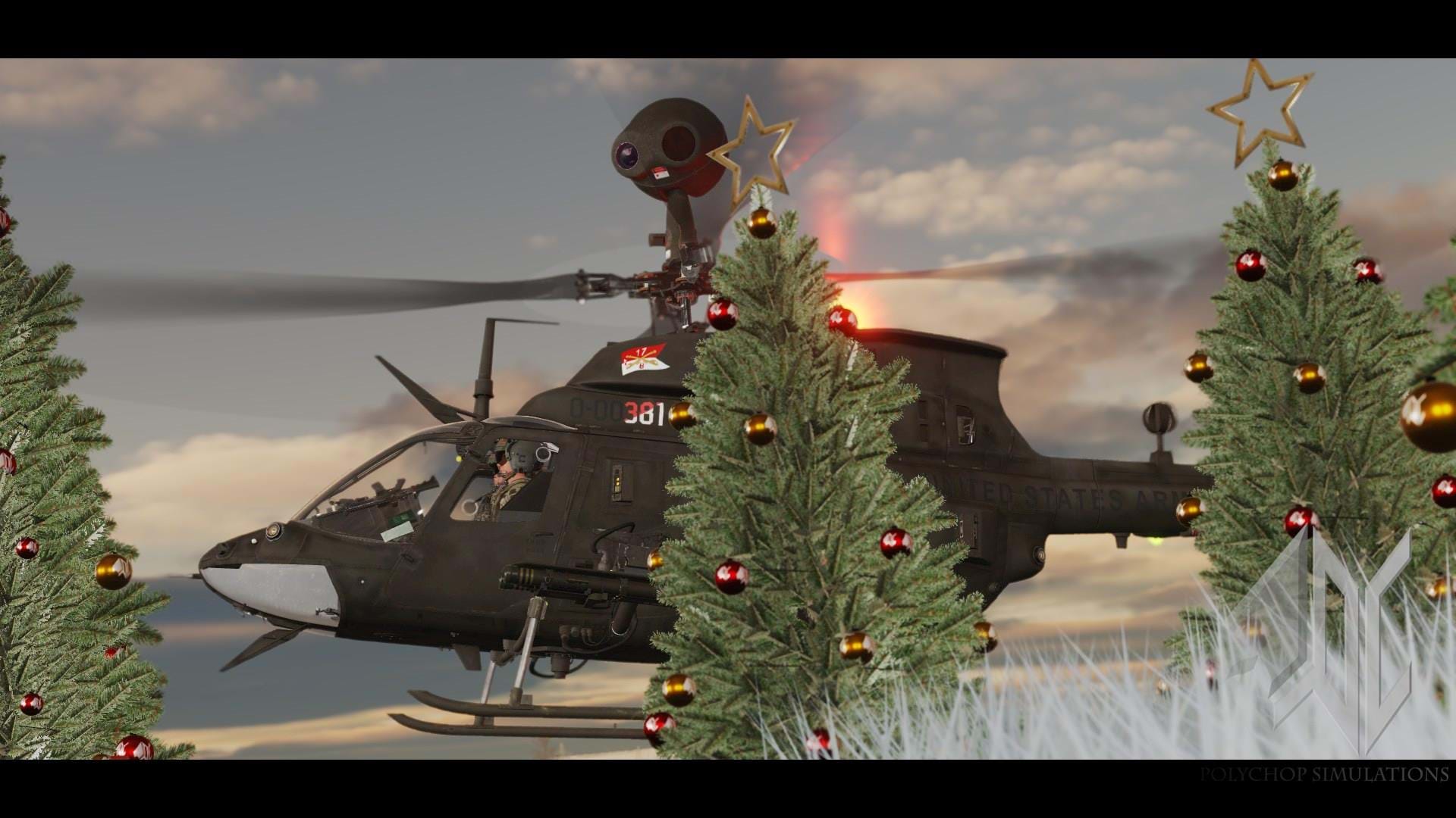 Polychop Simulations OH-58D Kiowa Warrior for DCS