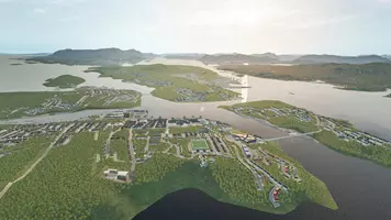 Kristiansund Airport (ENKB) and city released for X-Plane