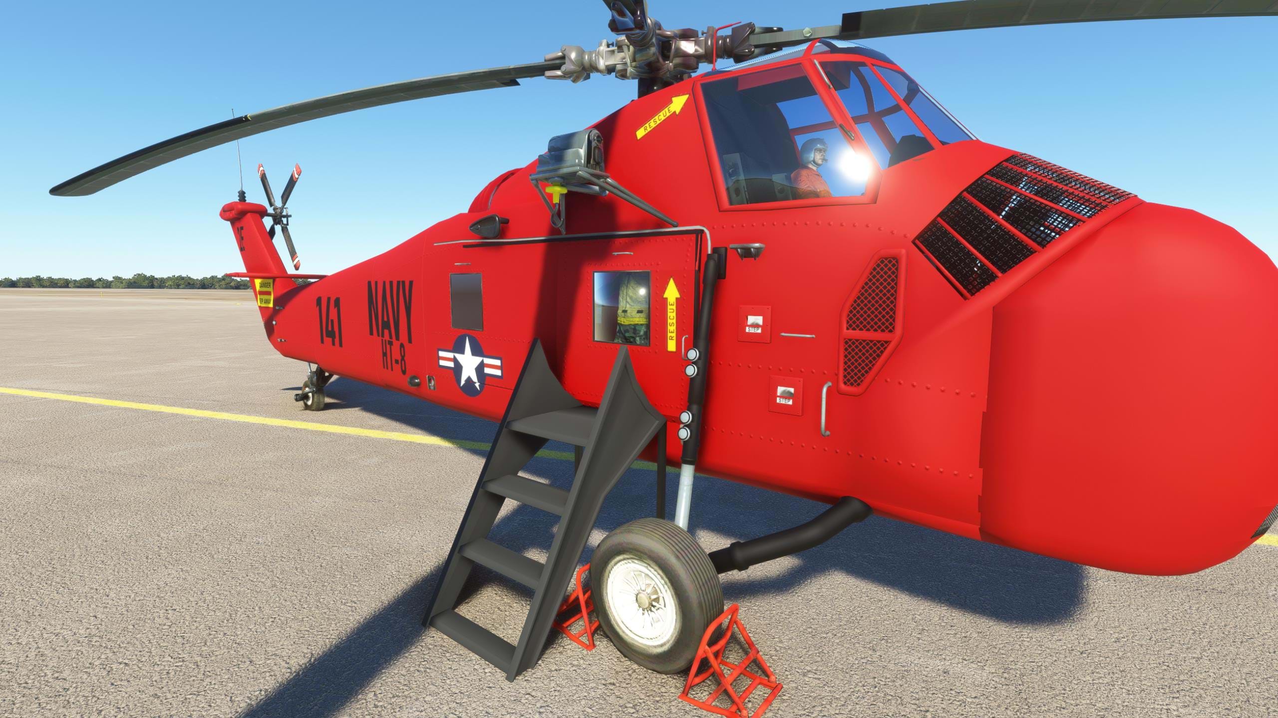 Beekay Sikorsky H-34 for Microsoft Flight Simulator (MSFS)