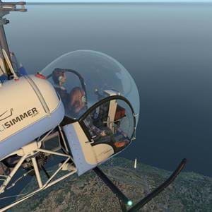 FlyInside released update for Bell 47G2 for X-Plane