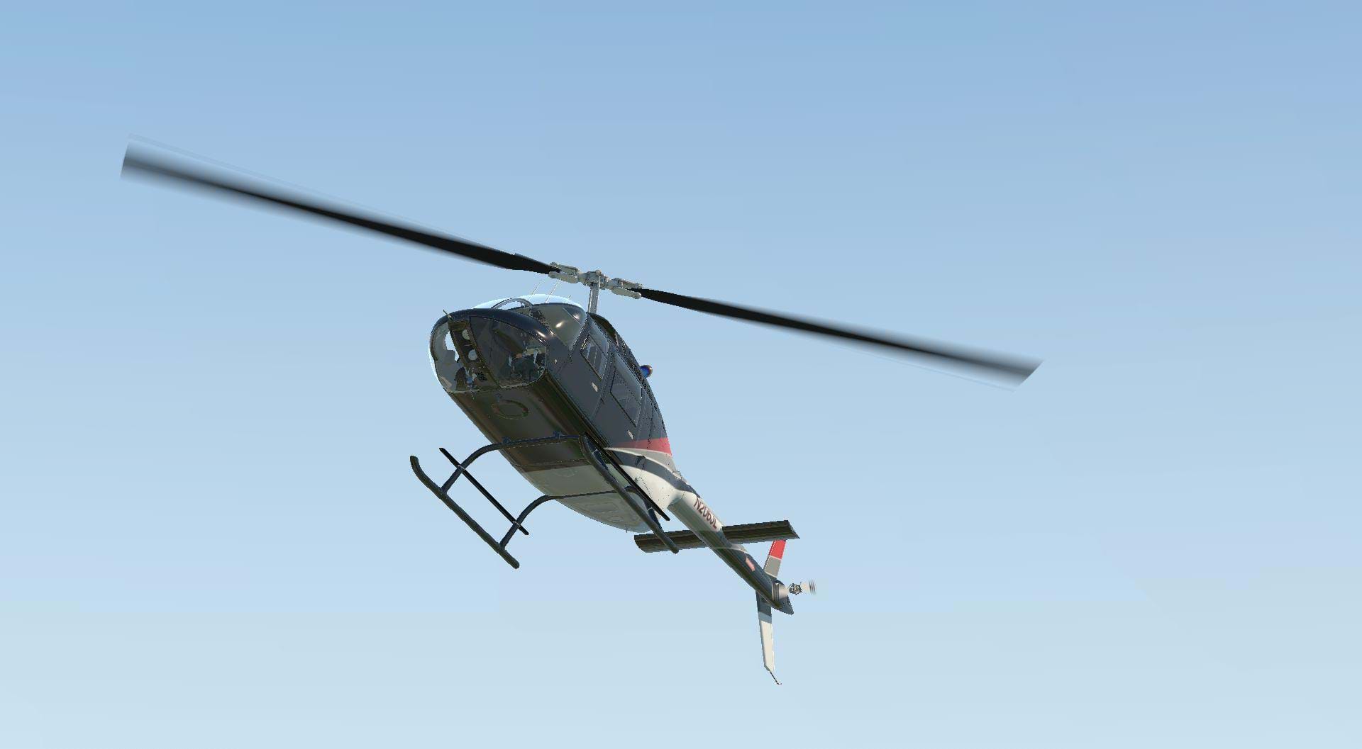 Cowan Simulation Bell 206B3 JetRanger for X-Plane - Float