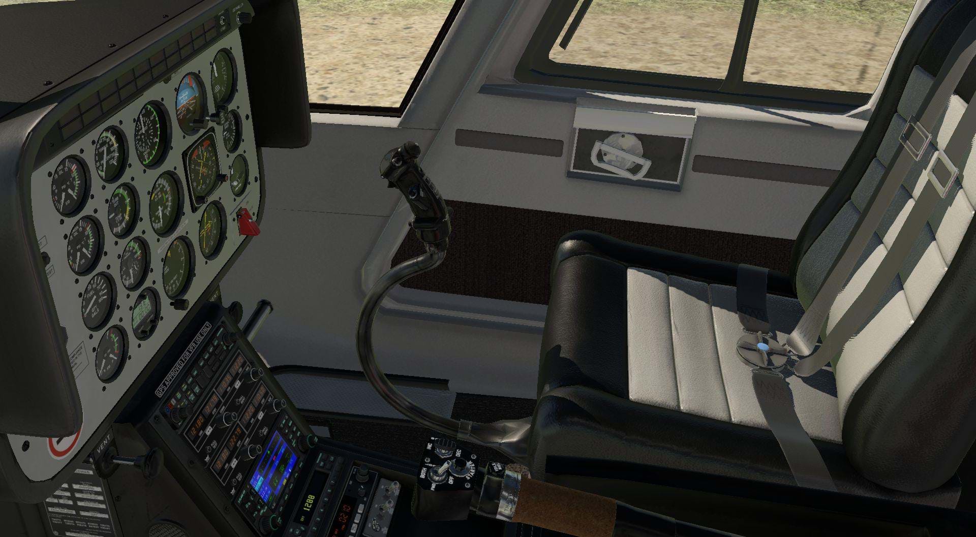 Cowan Simulation Bell 206B3 JetRanger for X-Plane - Focus shot