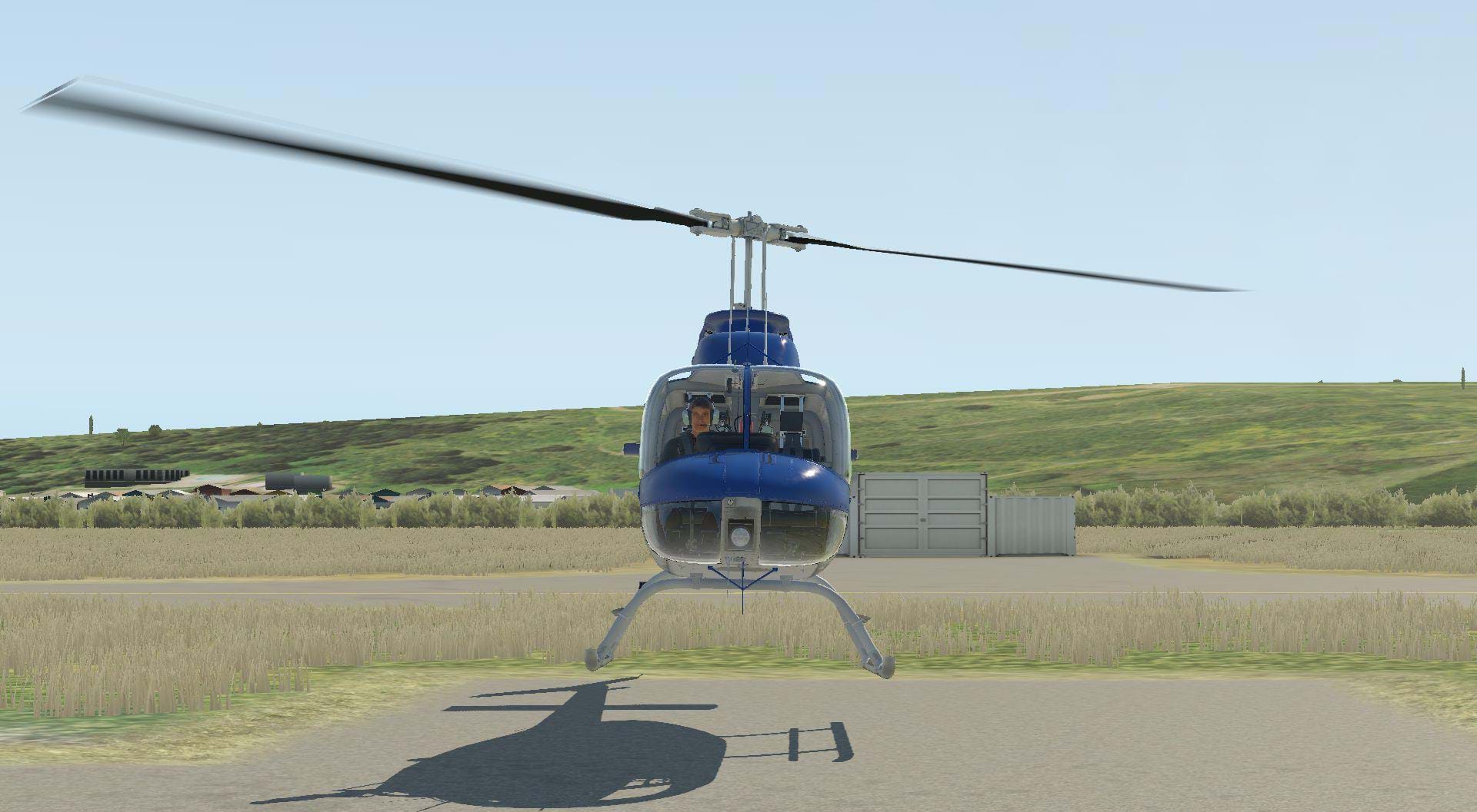 Cowan Simulation Bell 206B3 JetRanger for X-Plane - Hover