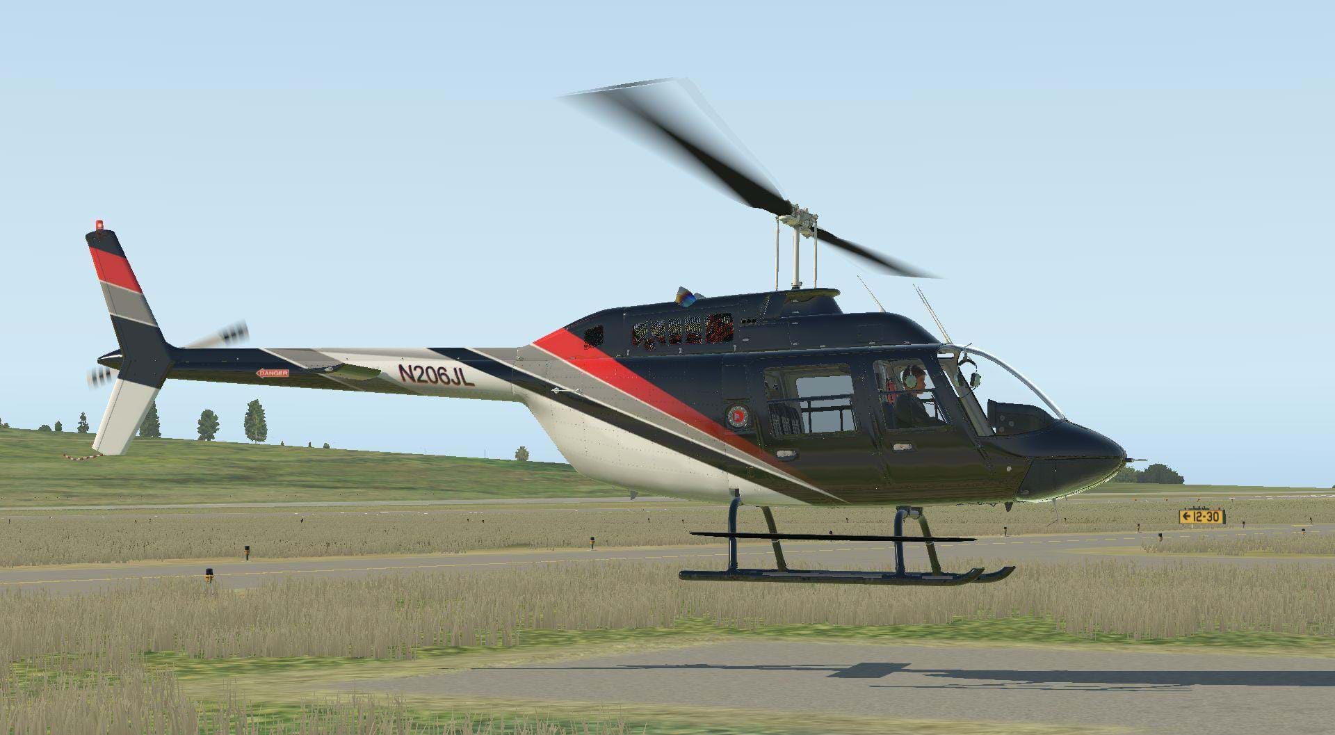Cowan Simulation Bell 206B3 JetRanger for X-Plane - Hover