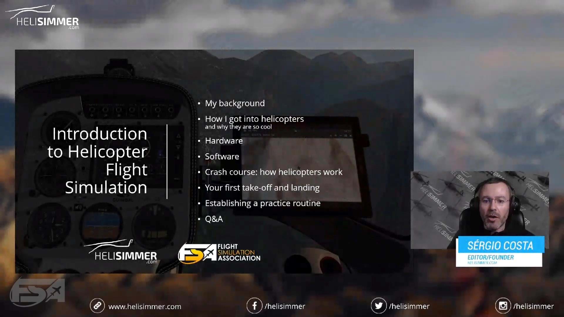 Introduction to Helicopter Flight Simulation VOD