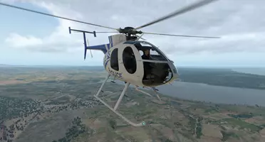 Cowan Simulation updated the 500E for X-Plane to version 1.20