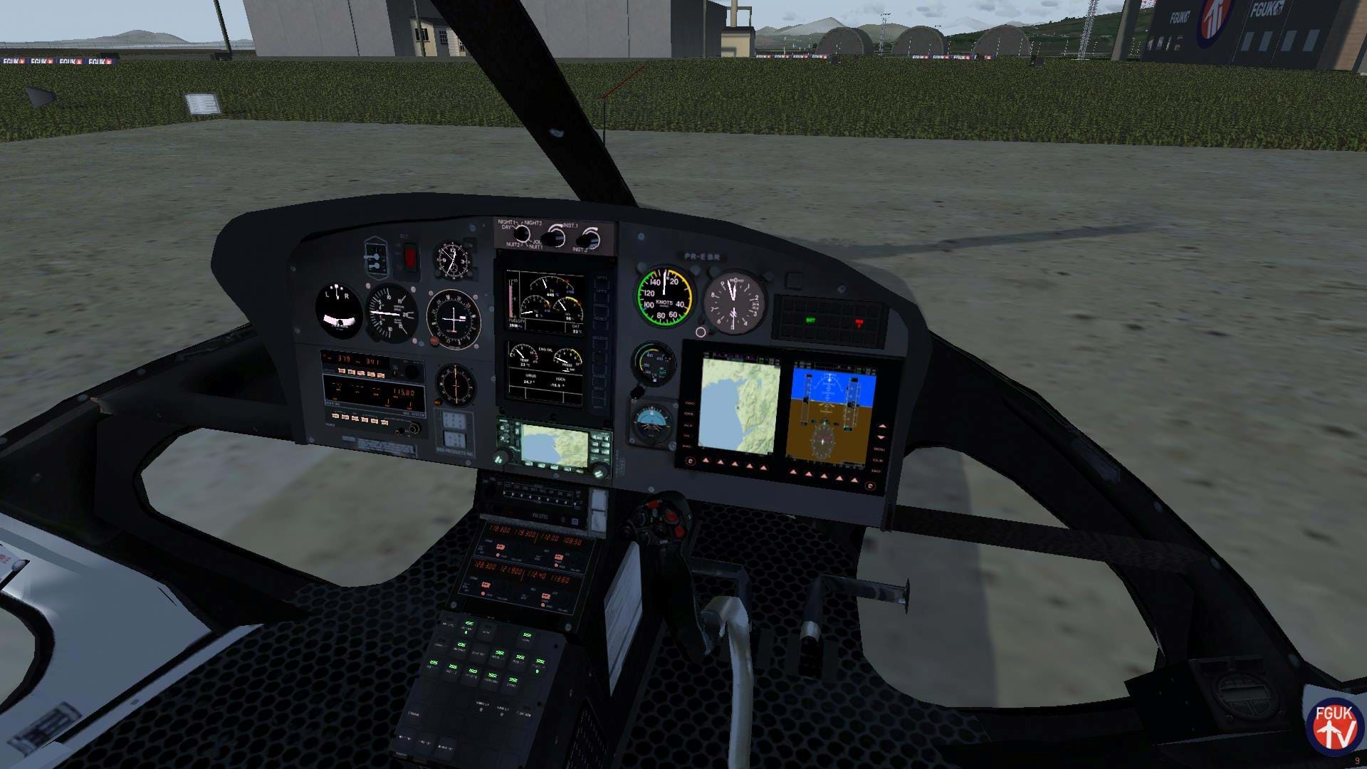 FGUK AS350 v3 for FlightGear