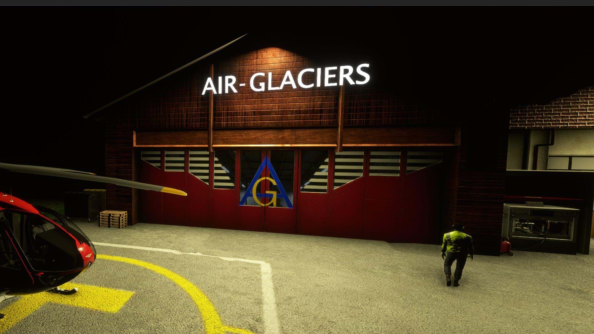 Redwing Sim Bernese Alps Cabene for Microsoft Flight Simulator