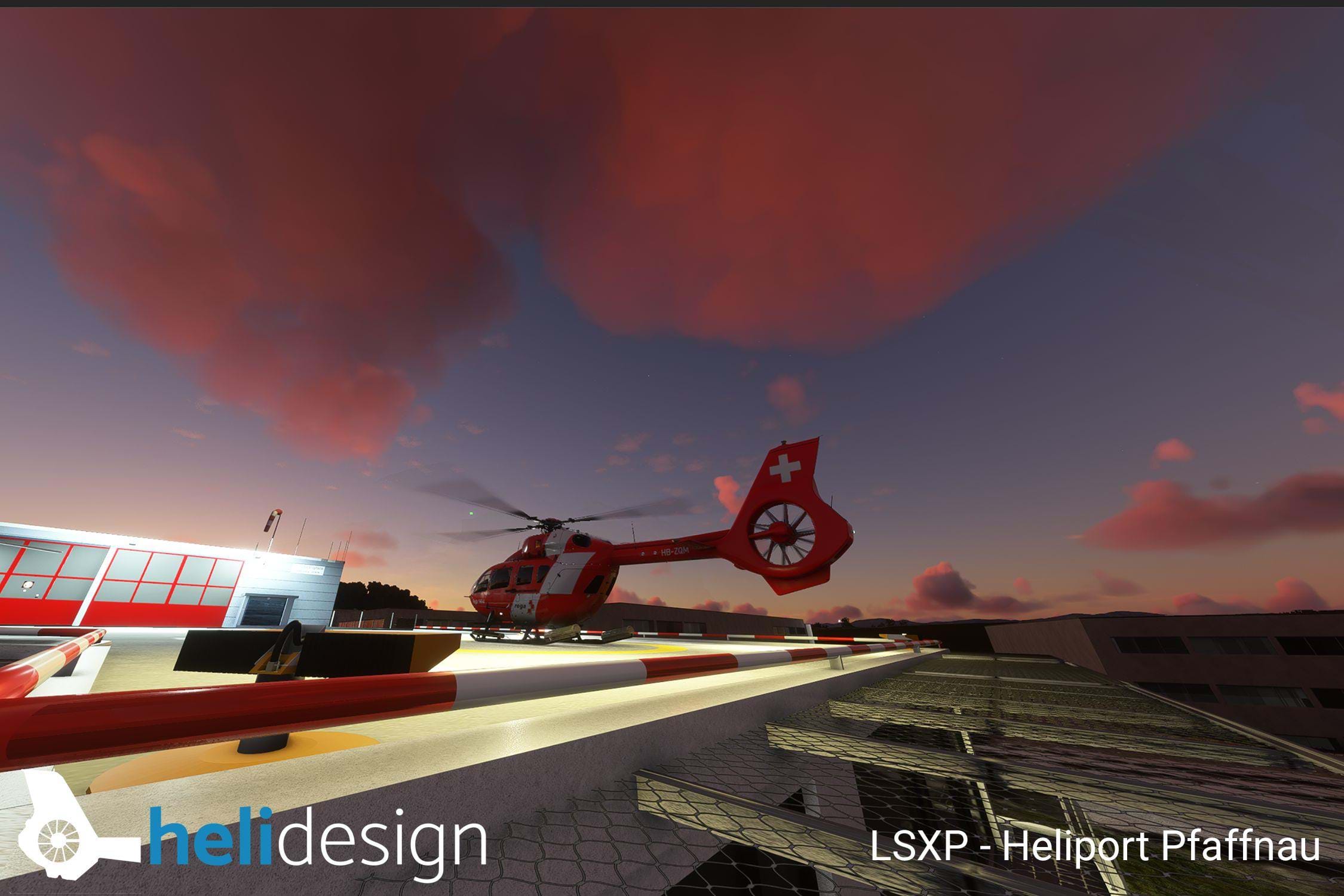 Helidesign.ch Pfaffnau heliport for Microsoft Flight Simulator