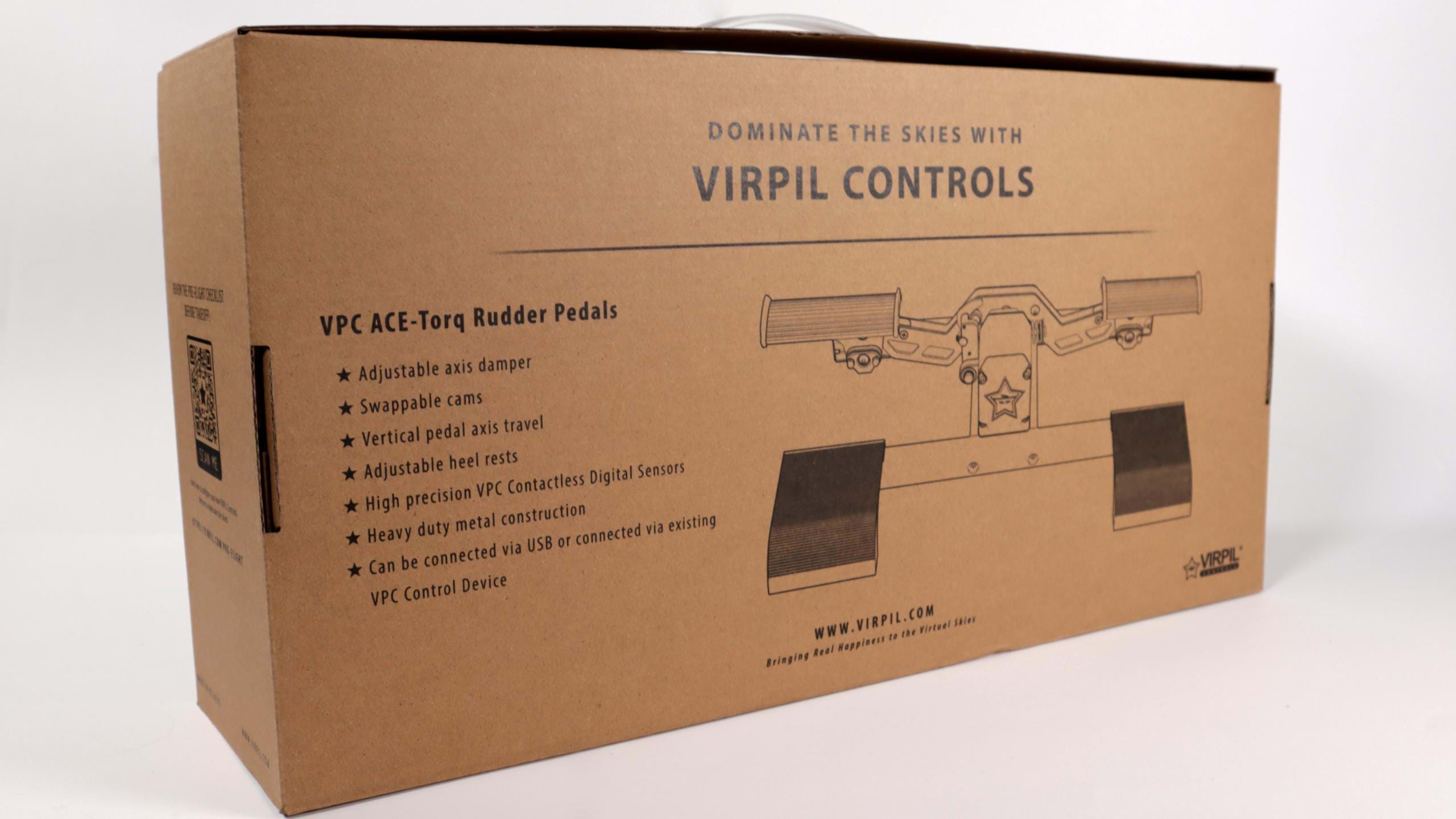 VIRPIL VPC ACE-Torq Pedals - Box