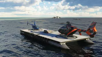 AUscenes released Reefworld for Microsoft Flight Simulator