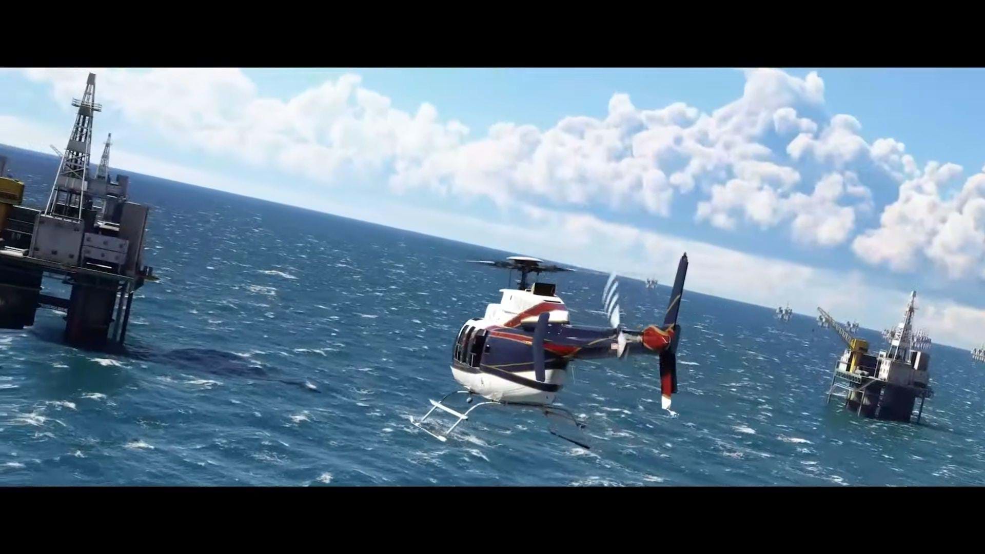 Microsoft shows first helicopters in Microsoft Flight Simulator – which may be available in November