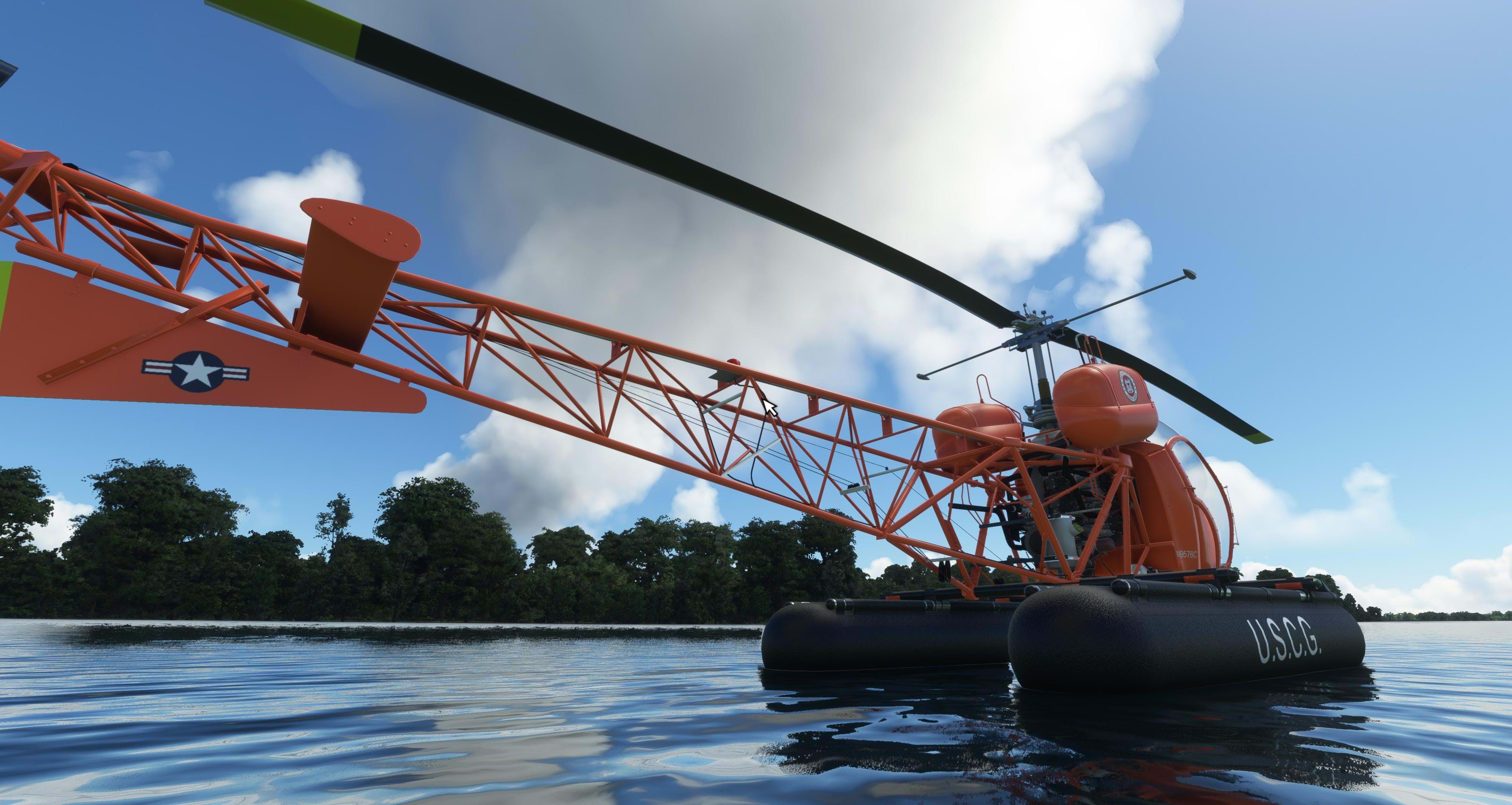 FlyInside Bell 47 for Microsoft Flight Simulator