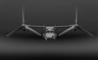 AOA Simulations shows news renders of the upcoming V-22 Osprey for X-Plane