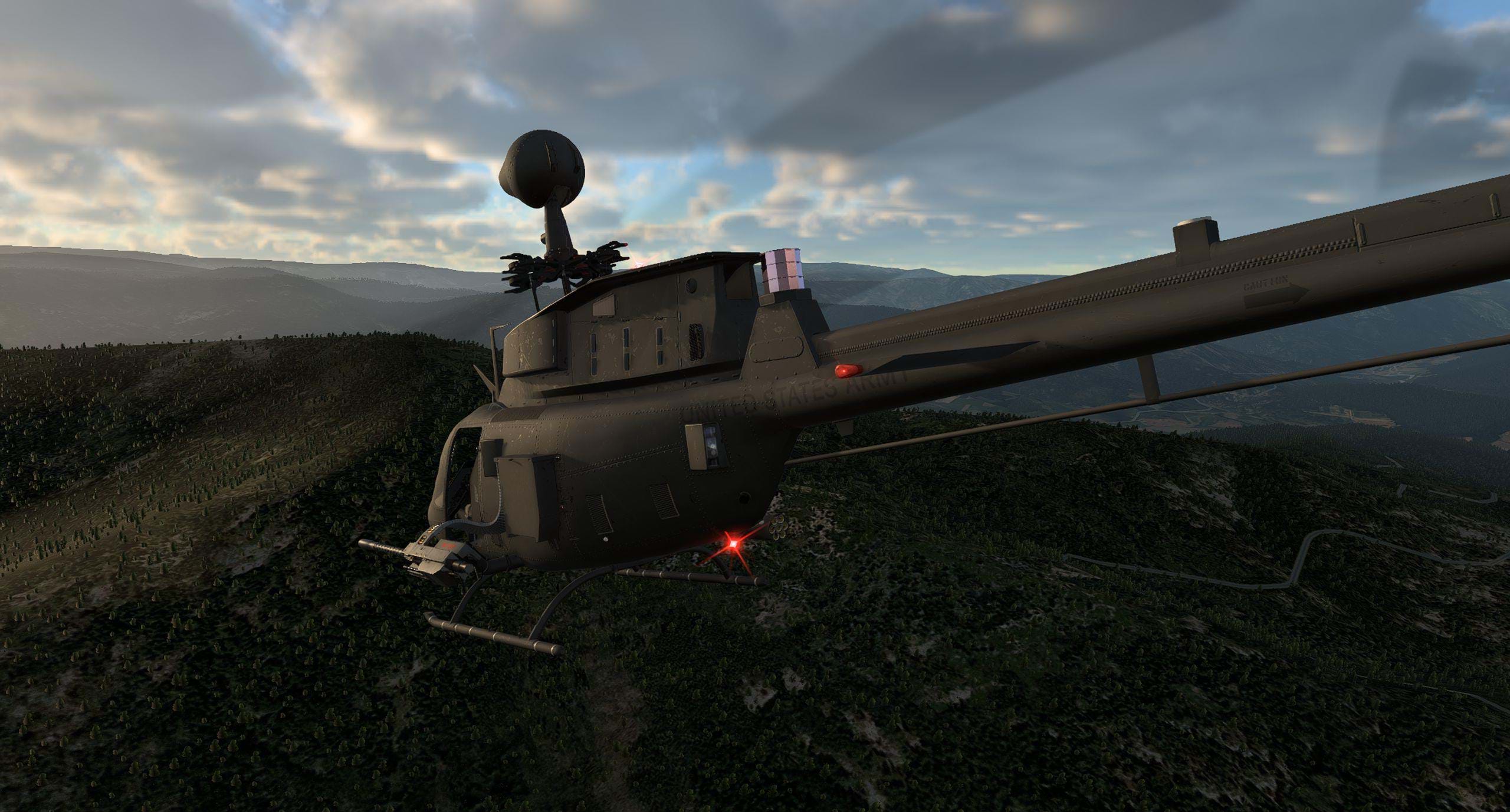 Karl Leclerc freeware OH-58D Kiowa Warrior for X-Plane