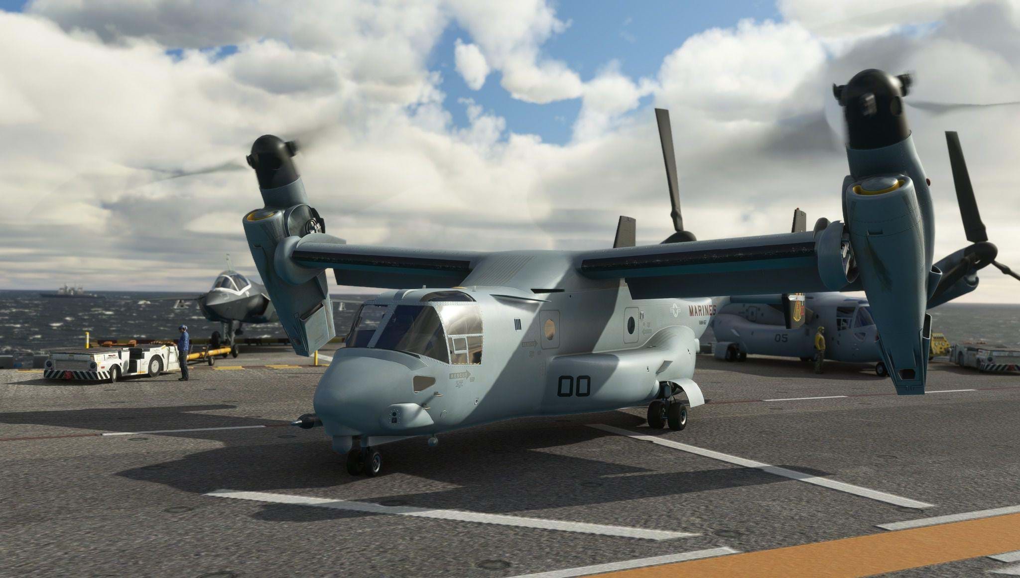 Miltech Simulations / Maryadi MV-22B Osprey for MSFS
