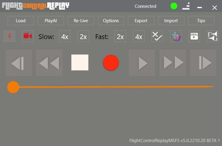 FlightControlReplay 5 for MSFS and P3D