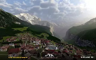 Frank Dainese and Fabio Bellini released their (massive) Alps UHD scenery for X-Plane 12