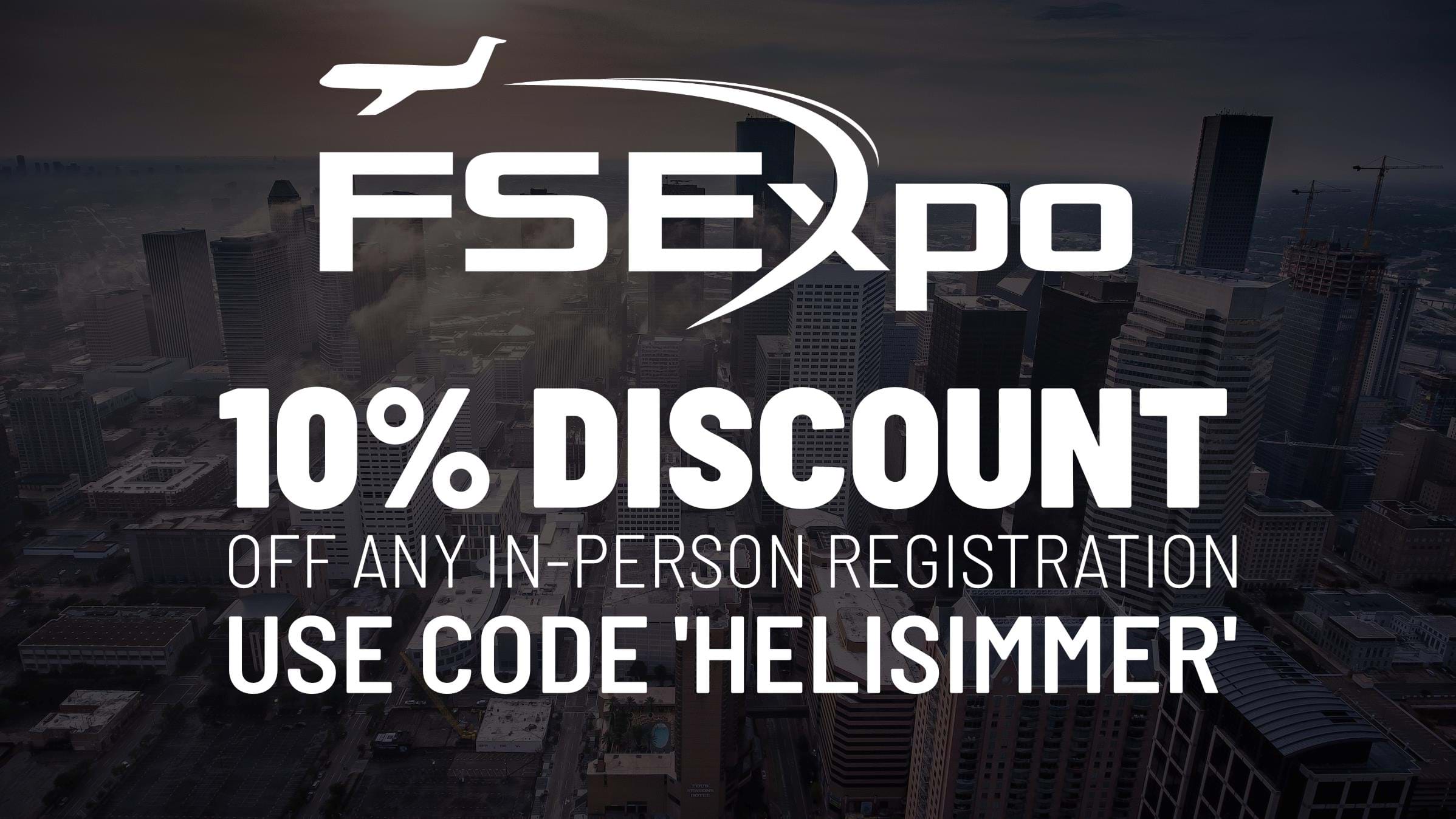 FlightSim Expo 10% off - use code HELISIMMER