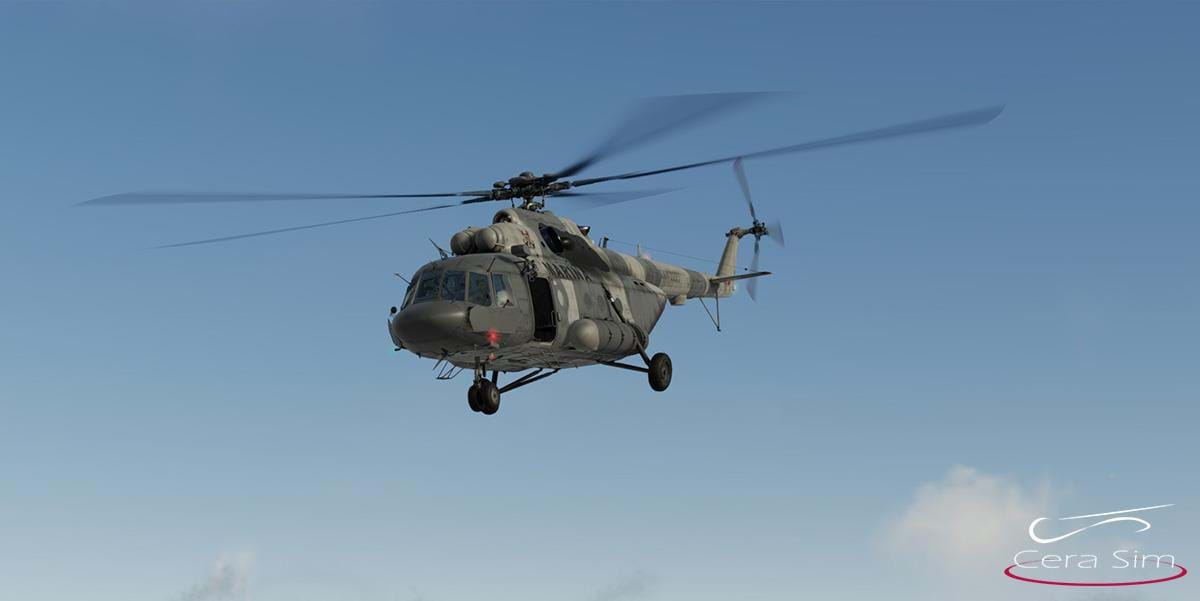Cera Sim Mi-17 for P3D v4 and v5