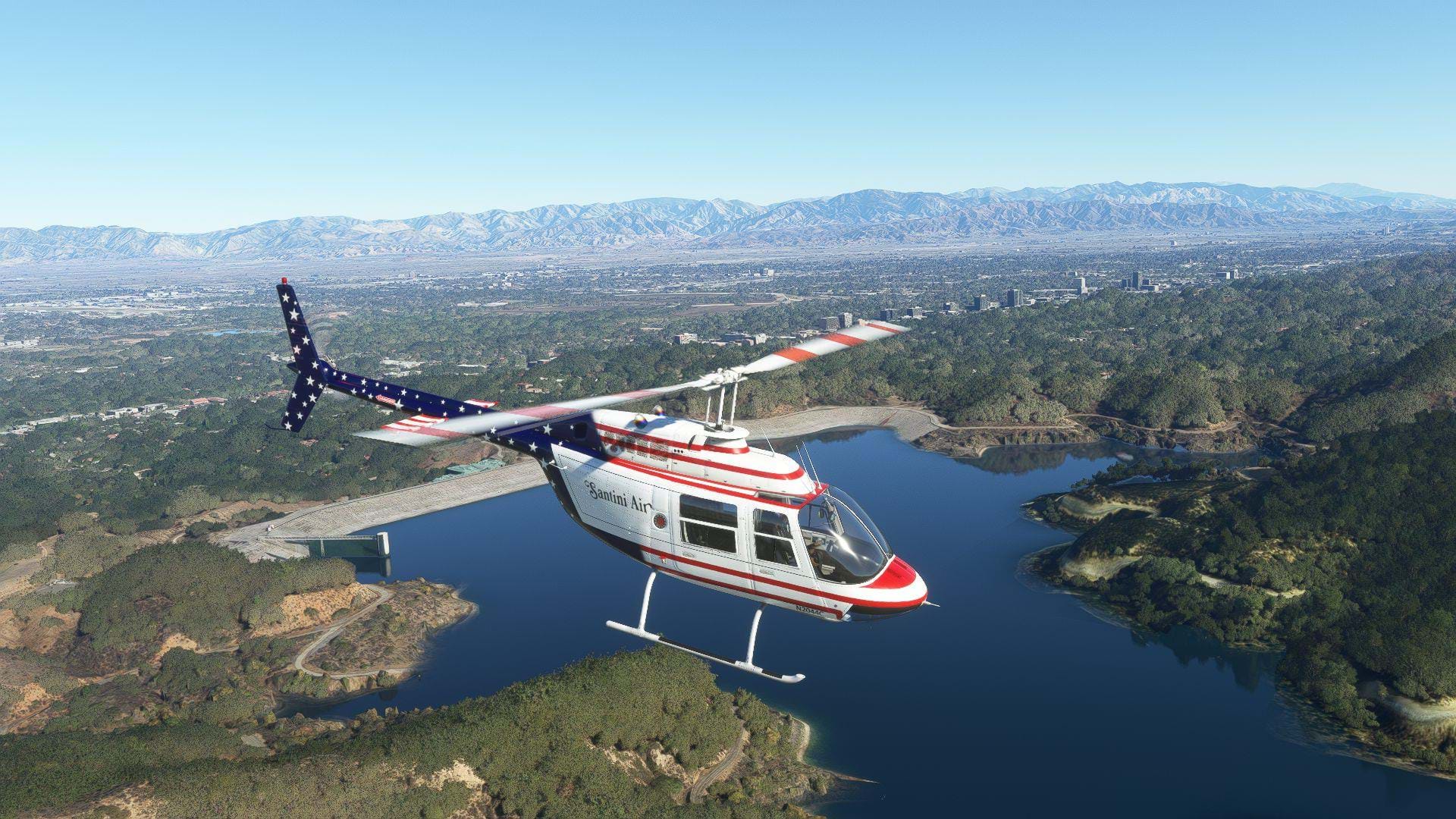 Cowan Simulation Bell 206B3 for Microsoft Flight Simulator
