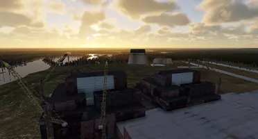 Freeware Kyiv Region and Chernobyl Zone Heliports and Helipads for X-Plane