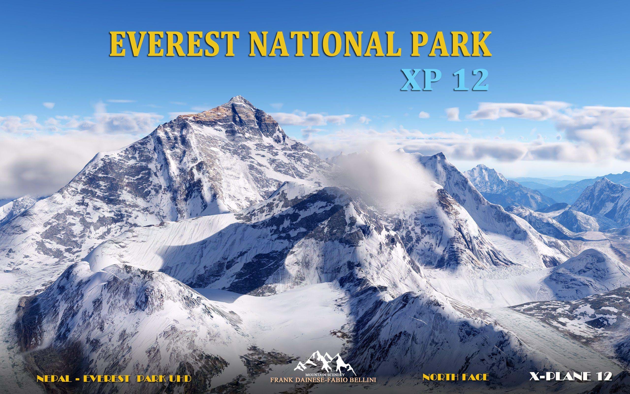 Frank Dainese and Fabio Bellini Everest Park – Nepal for X-Plane 12